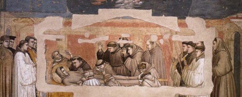 Basilica di Santa Croce, Frescoes by Giotto