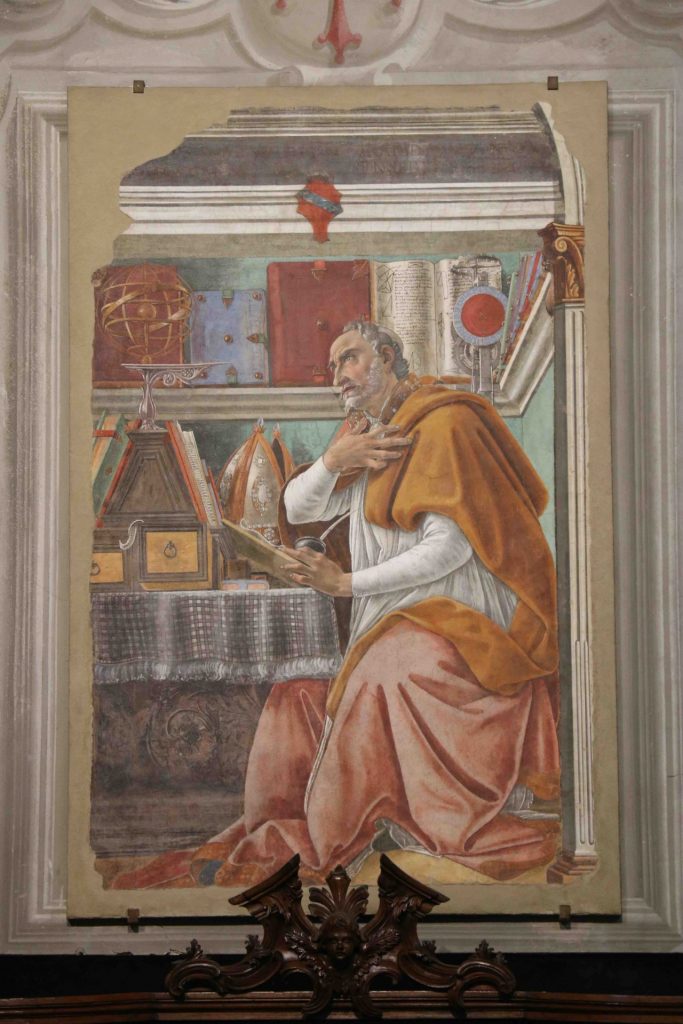 Sant’Agostino di Botticelli, chiesa di Ognissanti