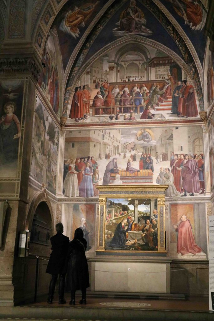 Domenico Ghirlandaio, Cappella Sassetti, Santa Trinita, Firenze